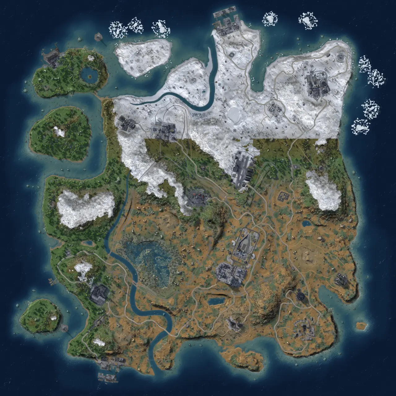 Rust Map: Custom Map