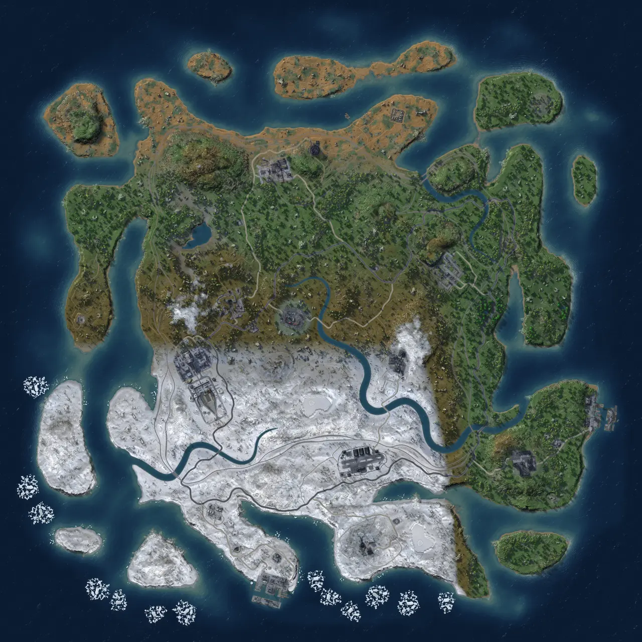 Rust Map: Custom Map