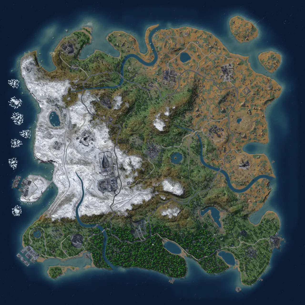 Rust Map: Custom Map