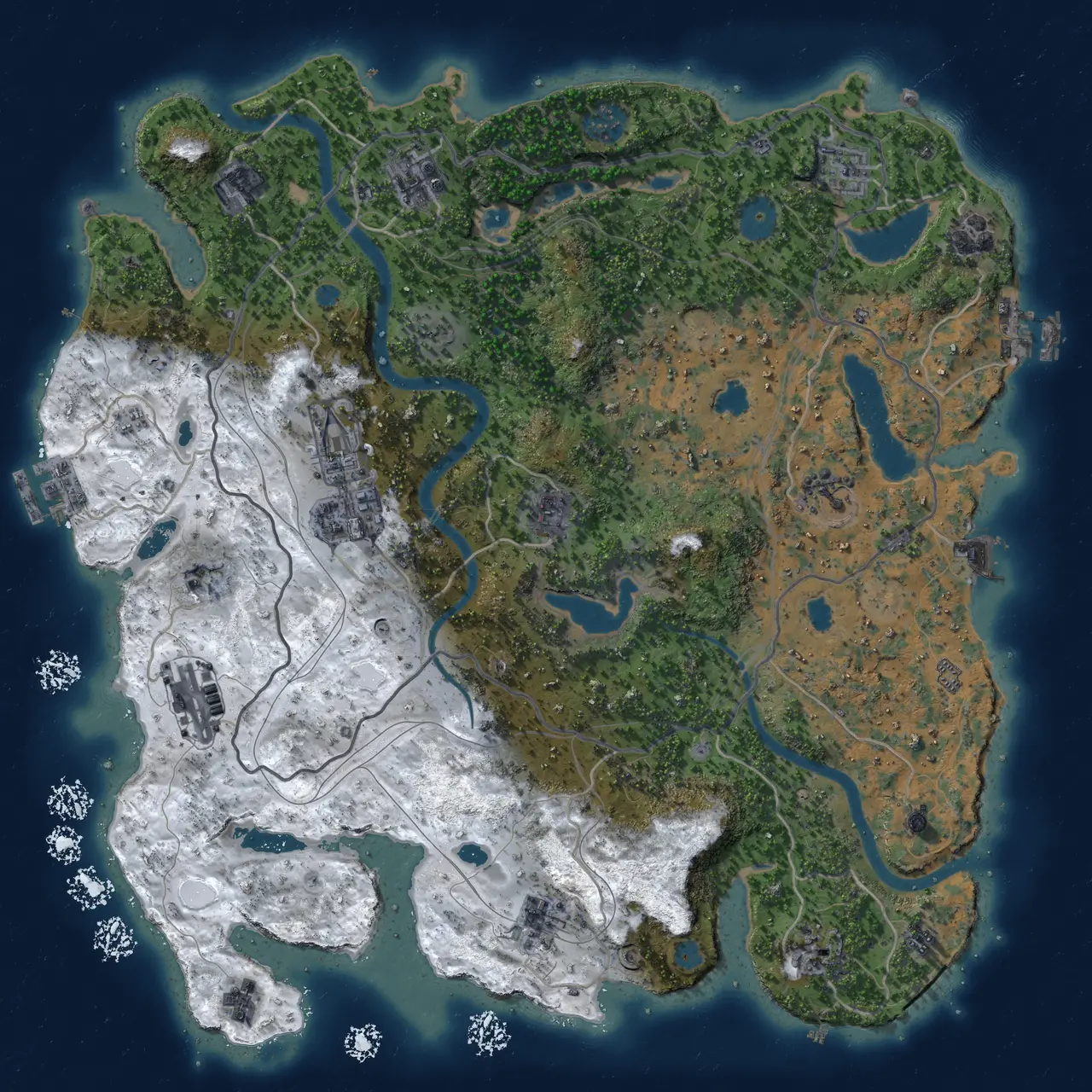 Rust Map: Custom Map