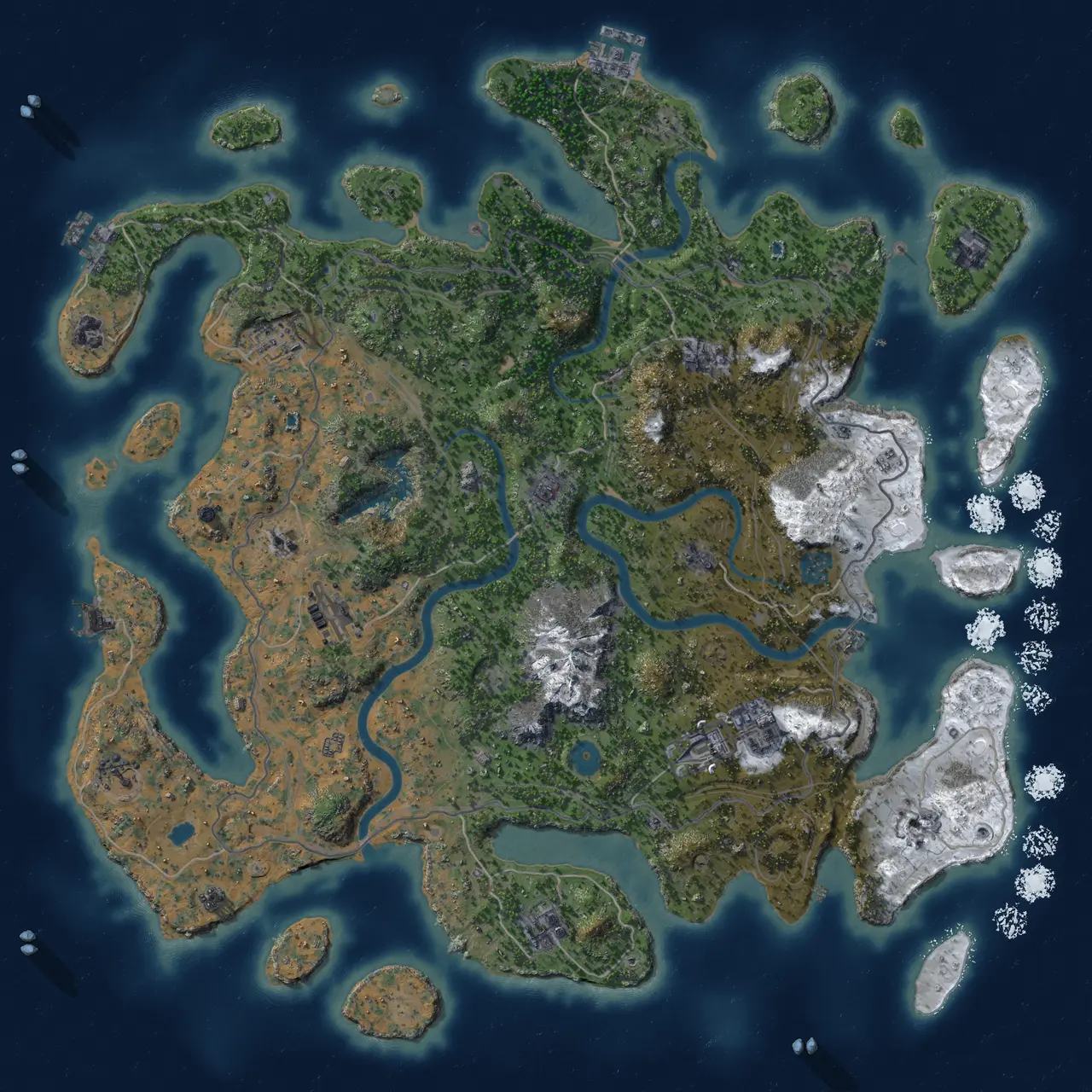 Rust Map: Custom Map