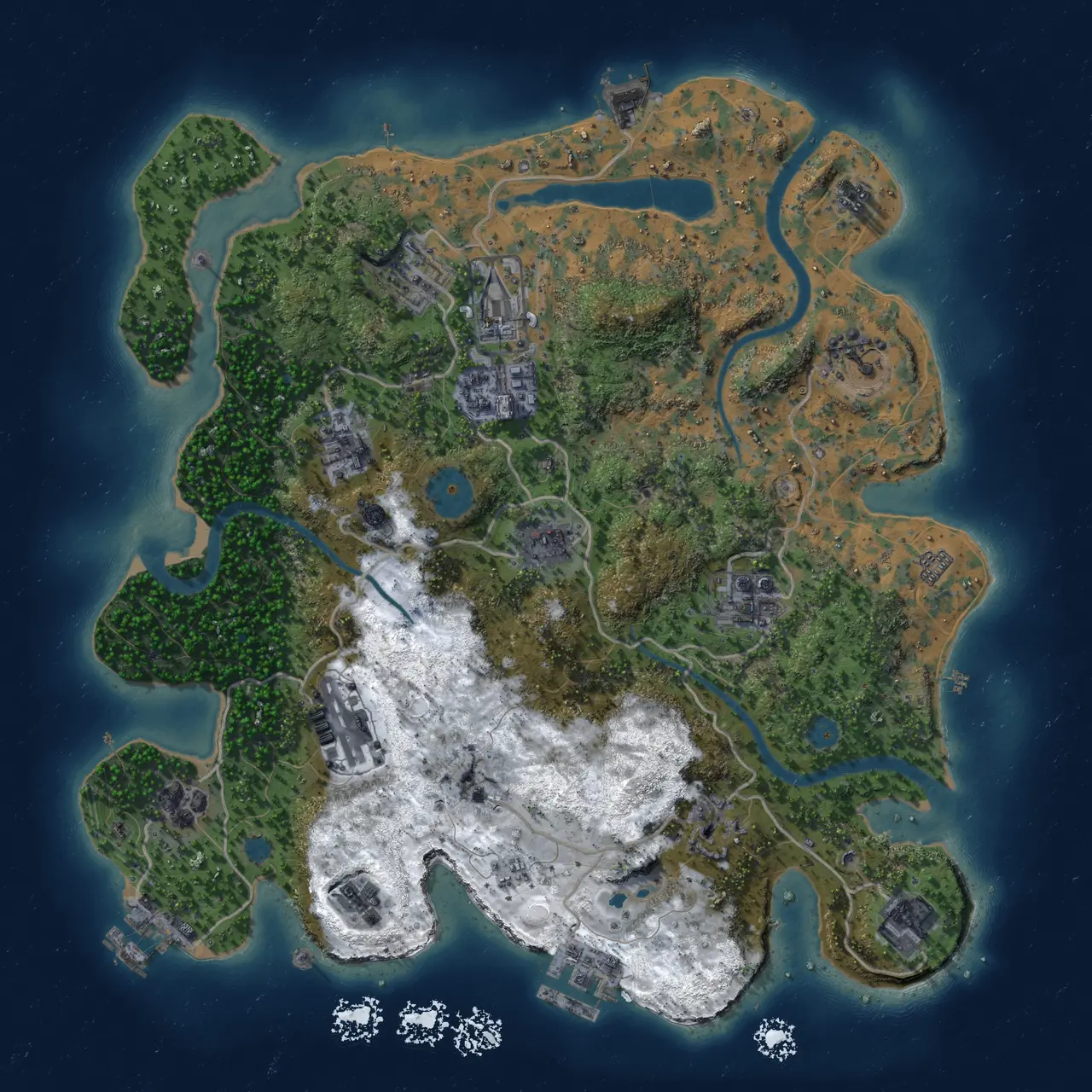 Rust Map: Custom Map