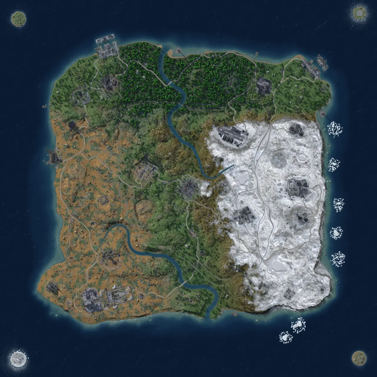 Rust Map: Custom Map