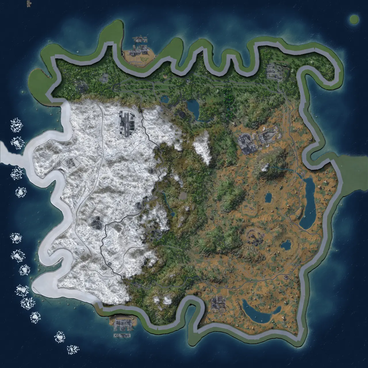 Rust Map: Custom Map