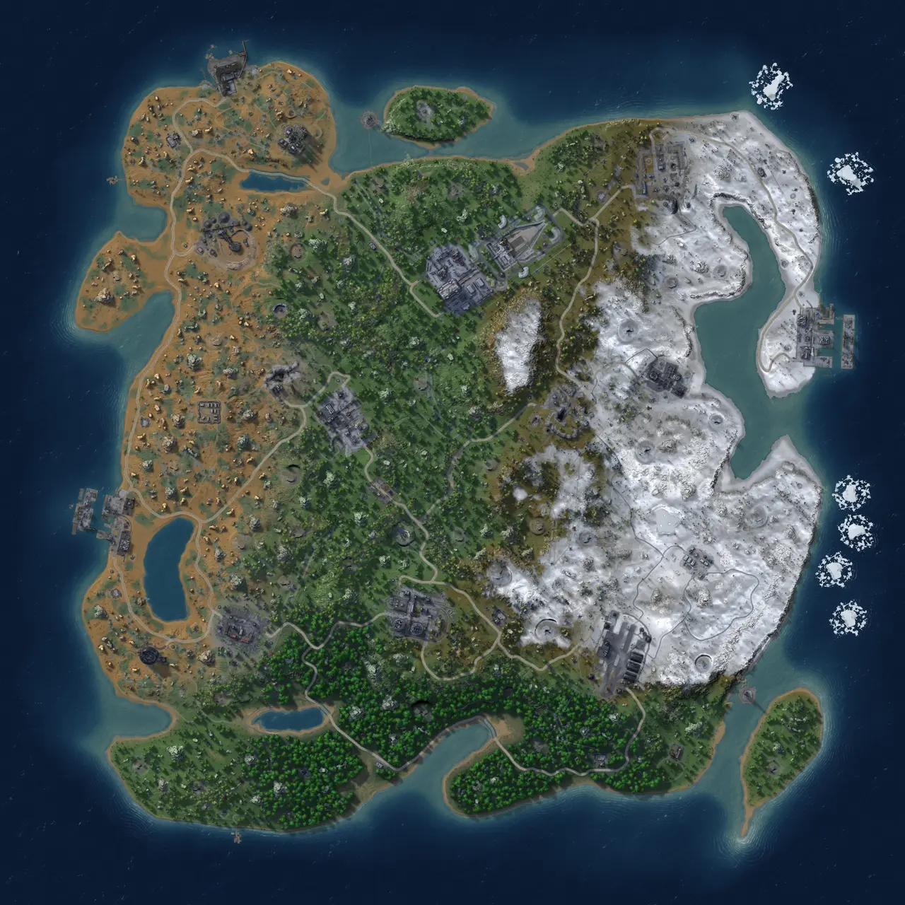 Rust Map: Custom Map