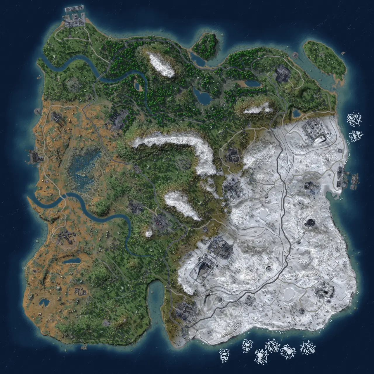 Rust Map: Custom Map