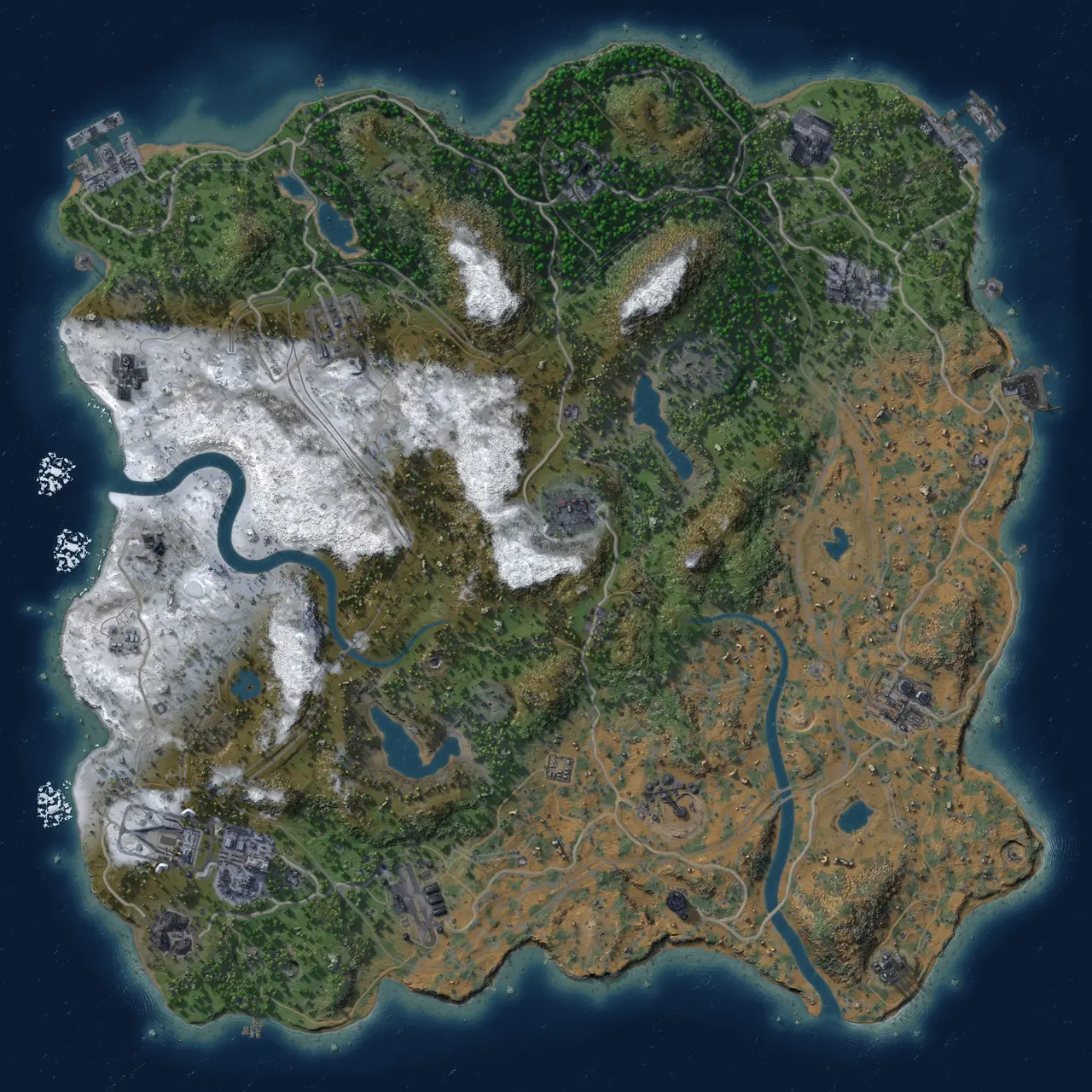 Rust Map: Custom Map