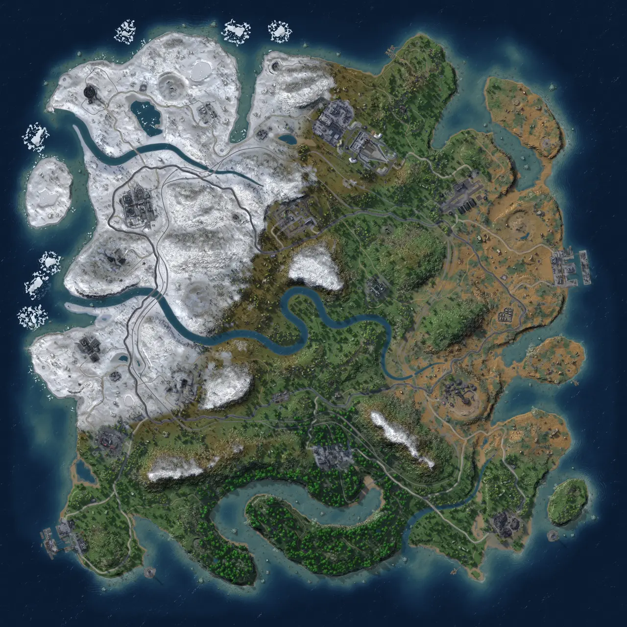 Rust Map: Custom Map