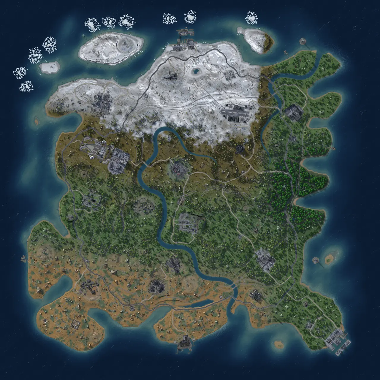 Rust Map: Custom Map