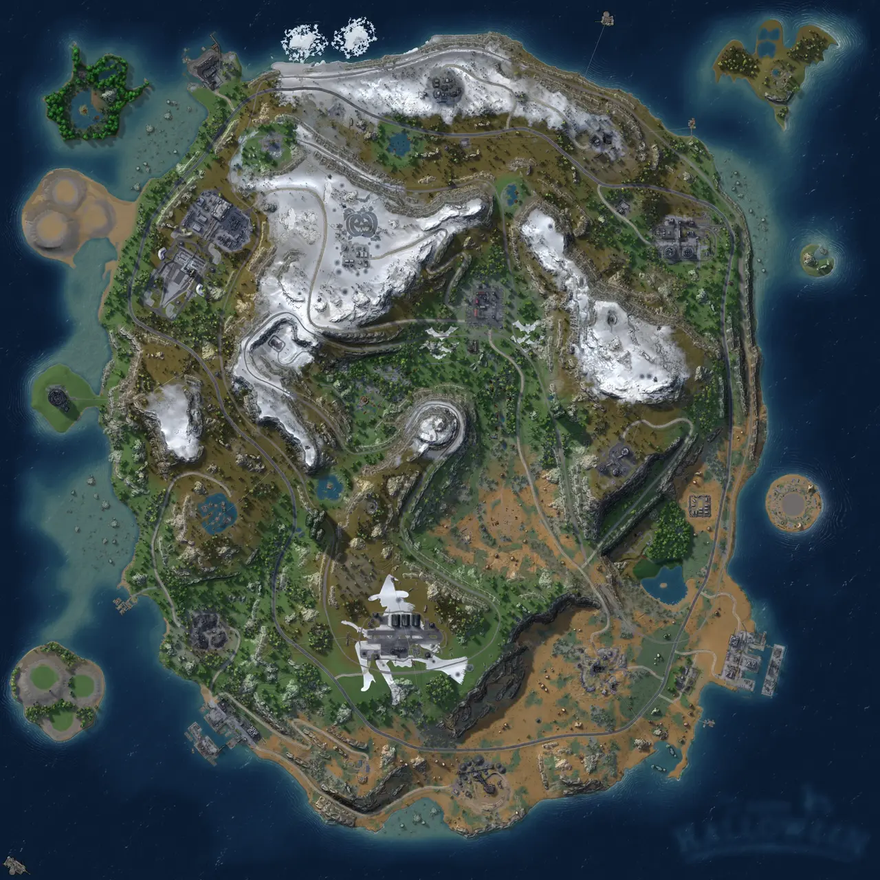 Rust Map: Custom Map