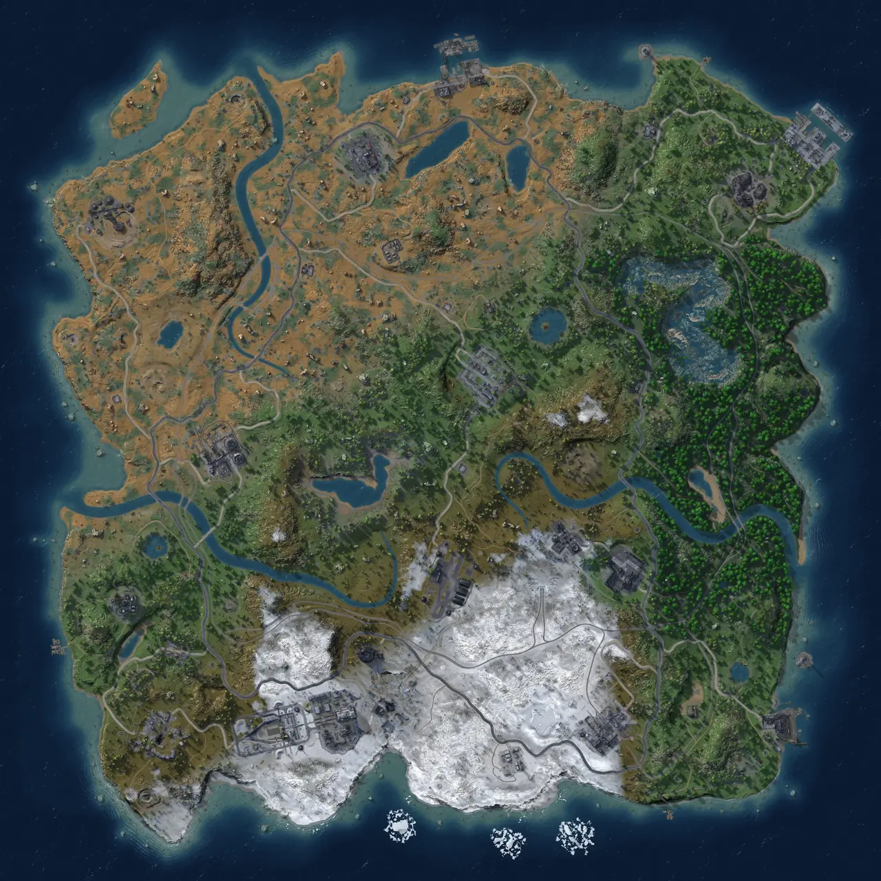 Rust Map: Custom Map