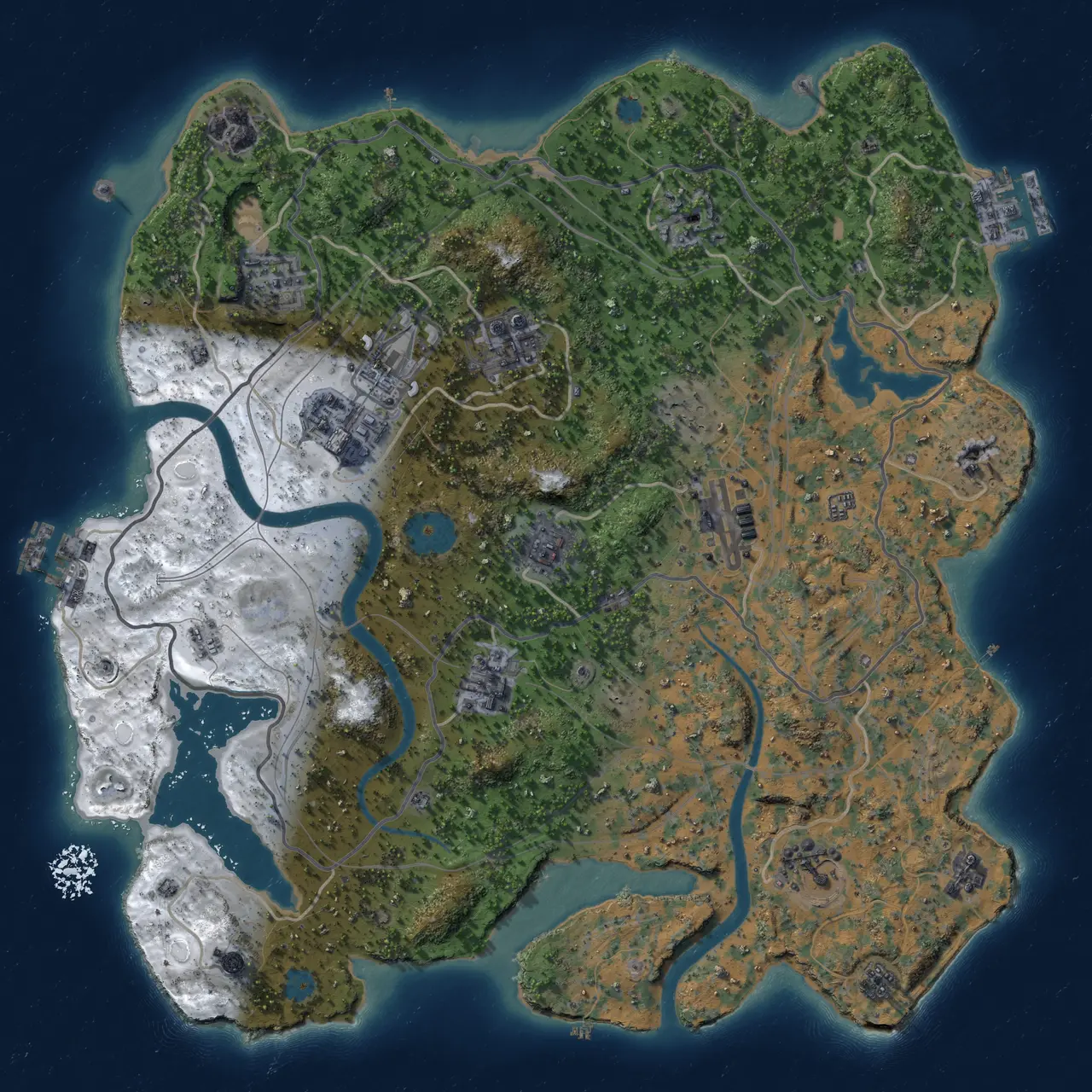 Rust Map: Custom Map