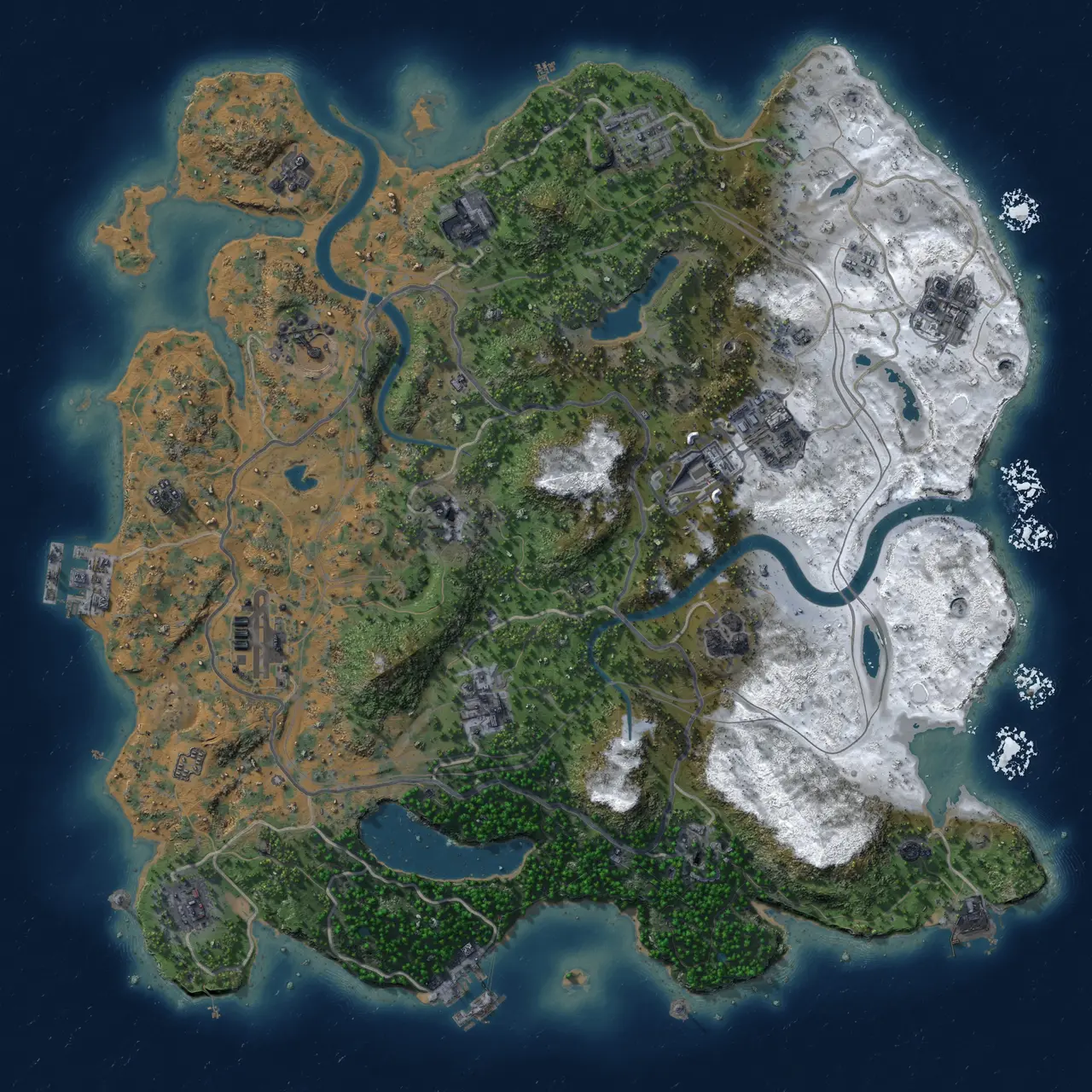 Rust Map: Custom Map