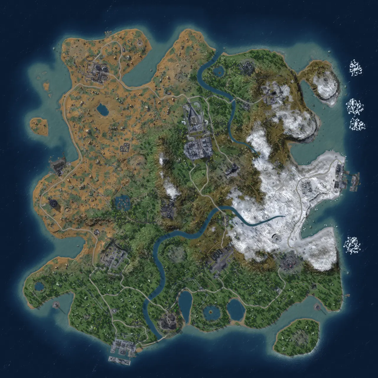 Rust Map: Custom Map