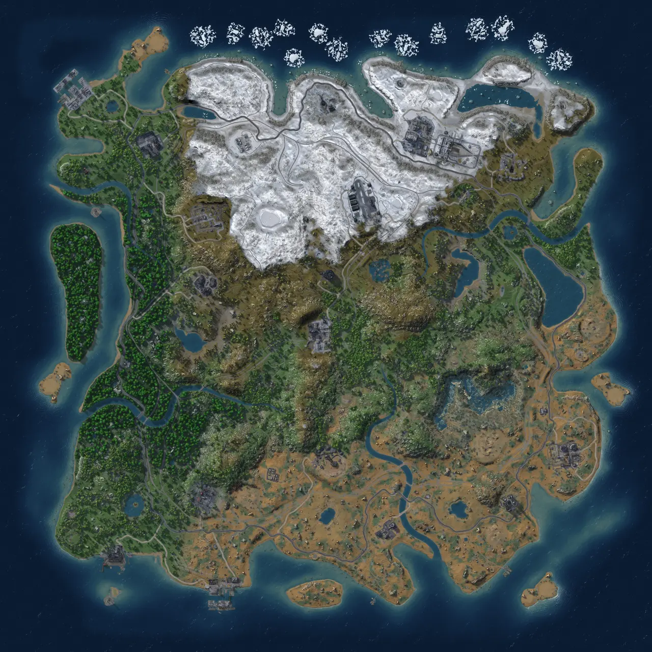 Rust Map: Custom Map