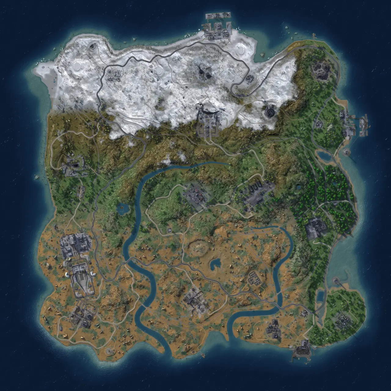 Rust Map: Custom Map