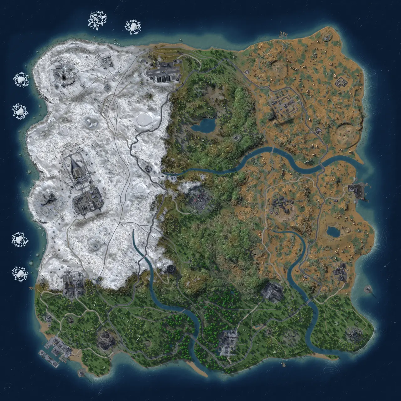 Rust Map: Custom Map