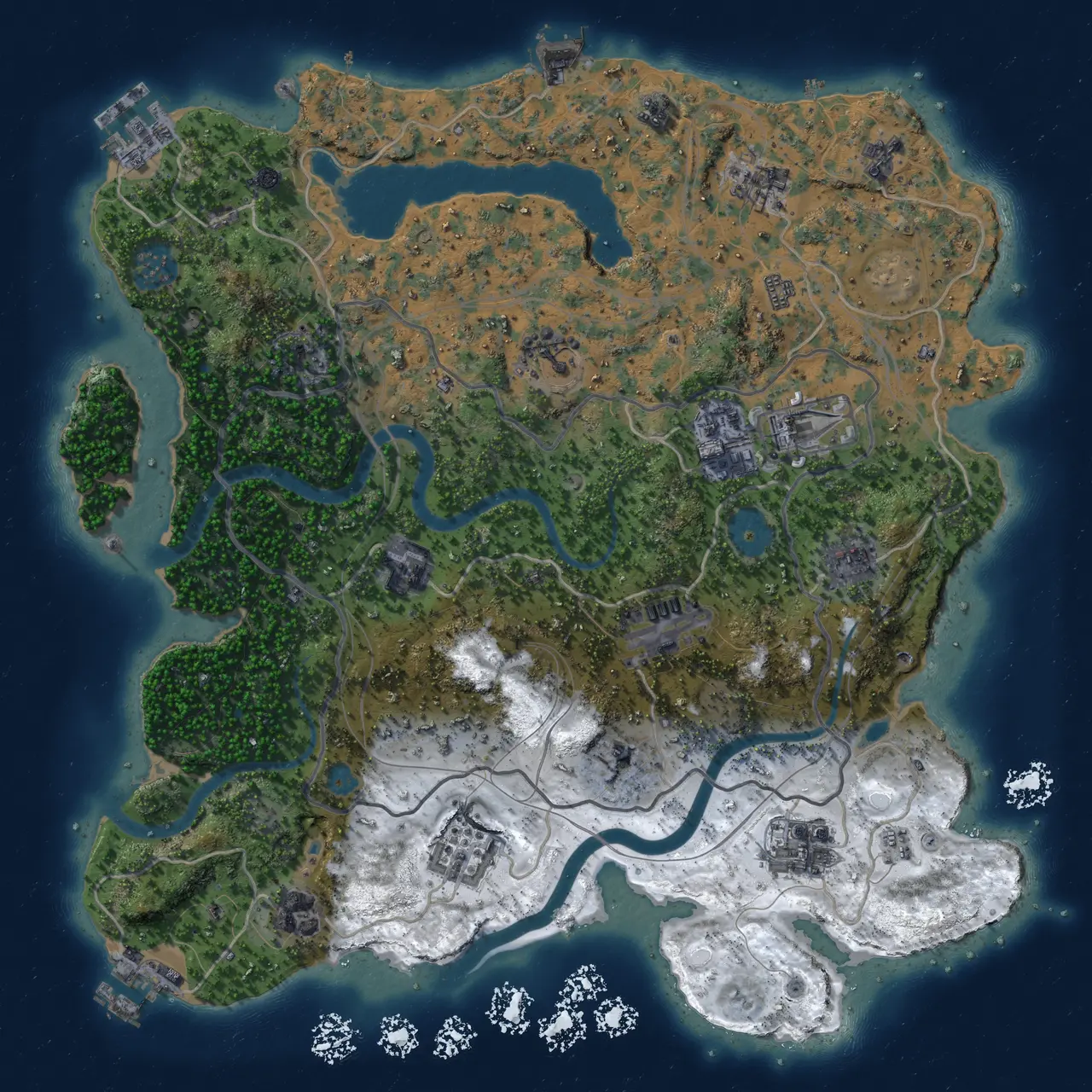 Rust Map: Custom Map