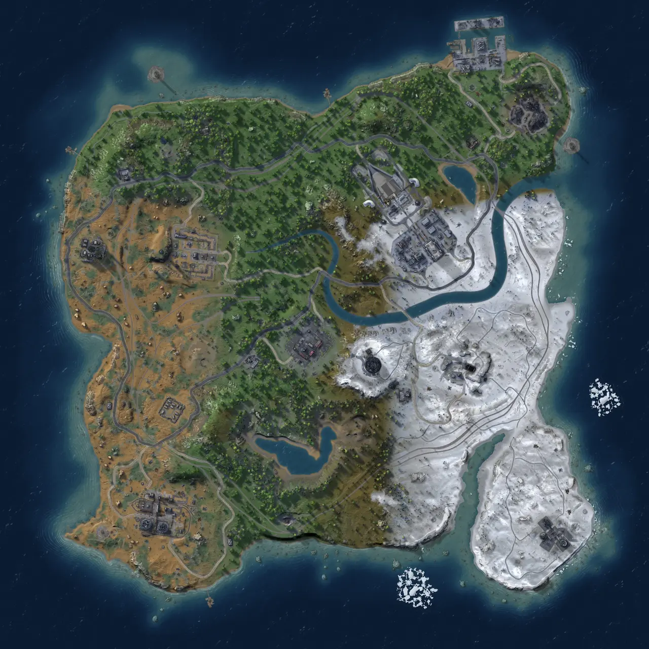 Rust Map: Custom Map