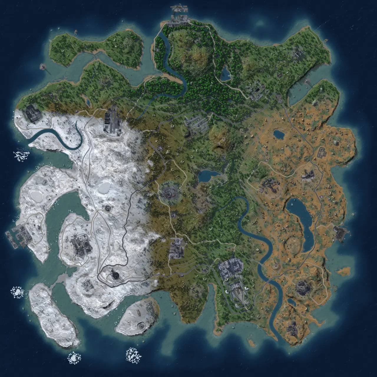 Rust Map: Custom Map