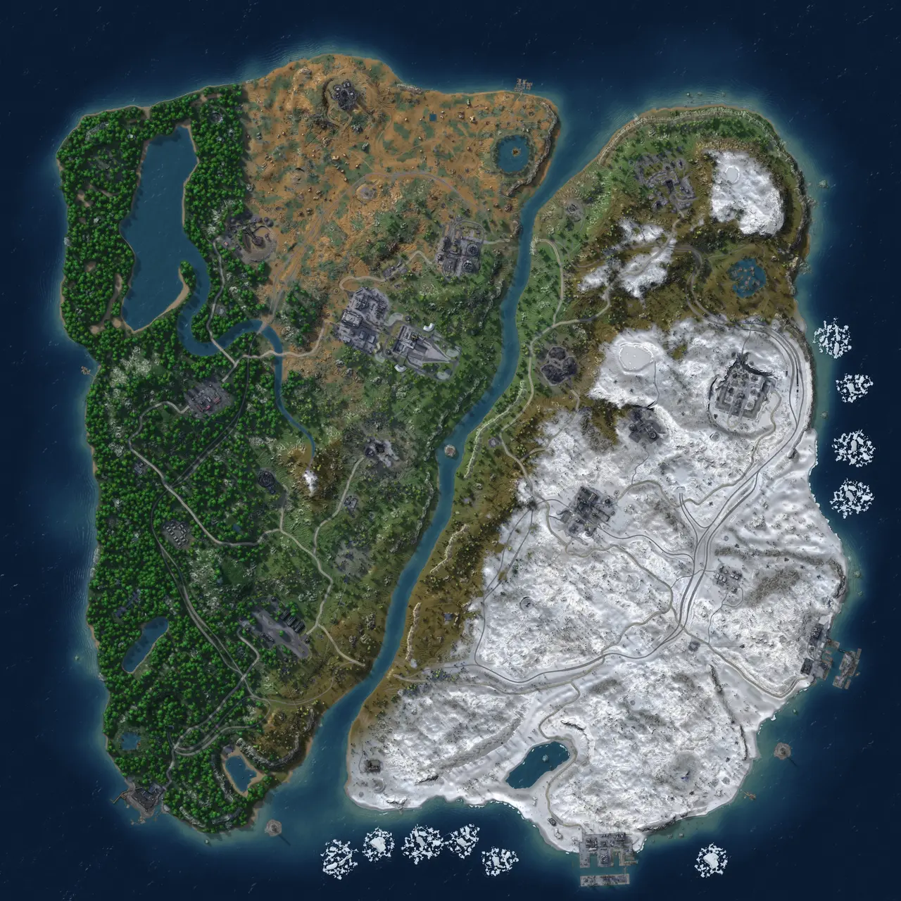 Rust Map: Custom Map