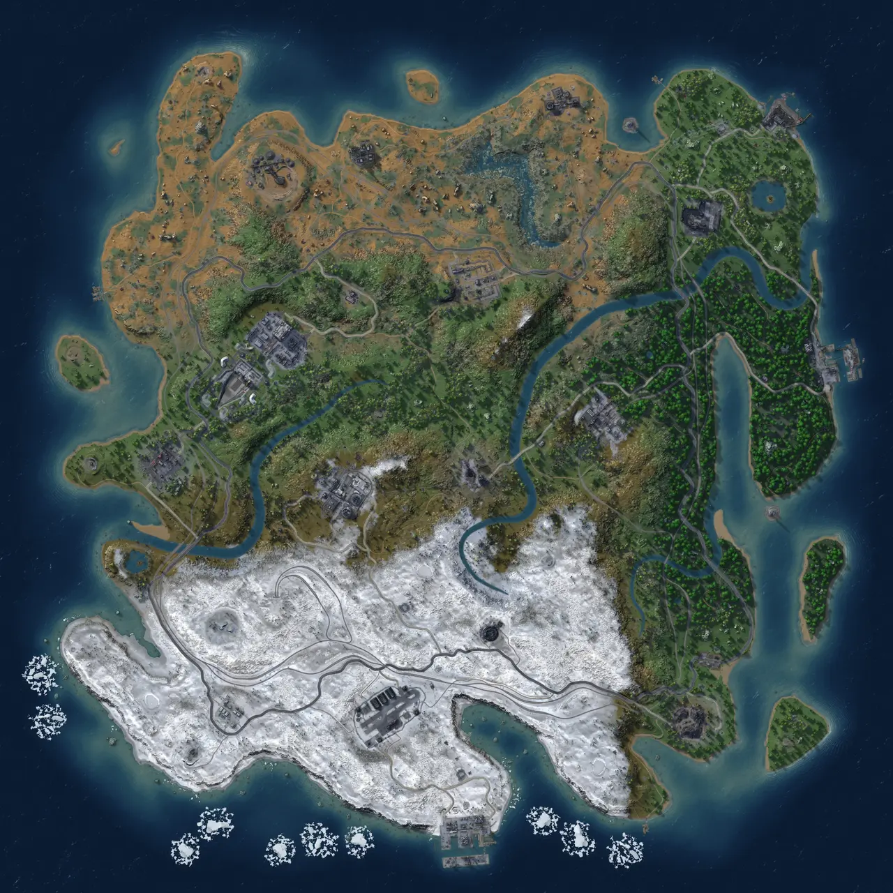 Rust Map: Custom Map