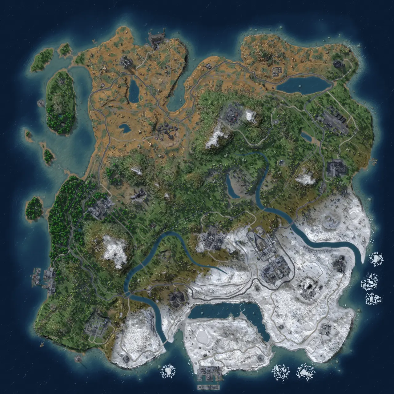 Rust Map: Custom Map
