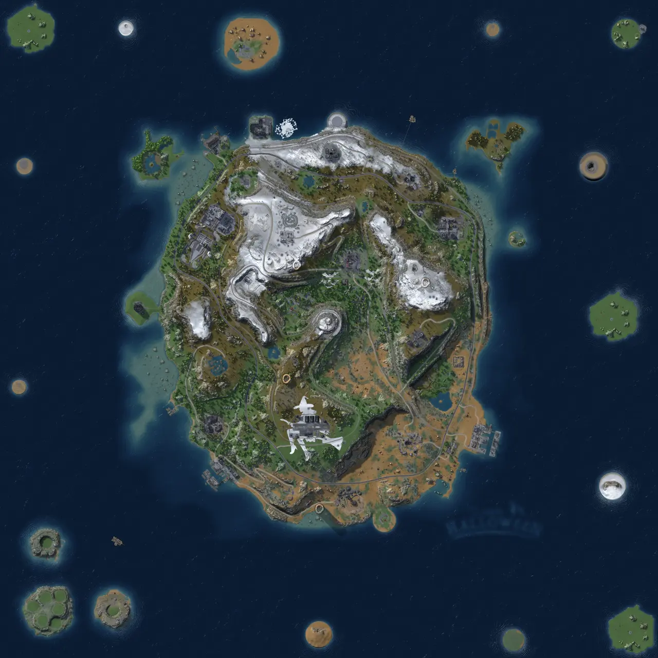 Rust Map: Custom Map