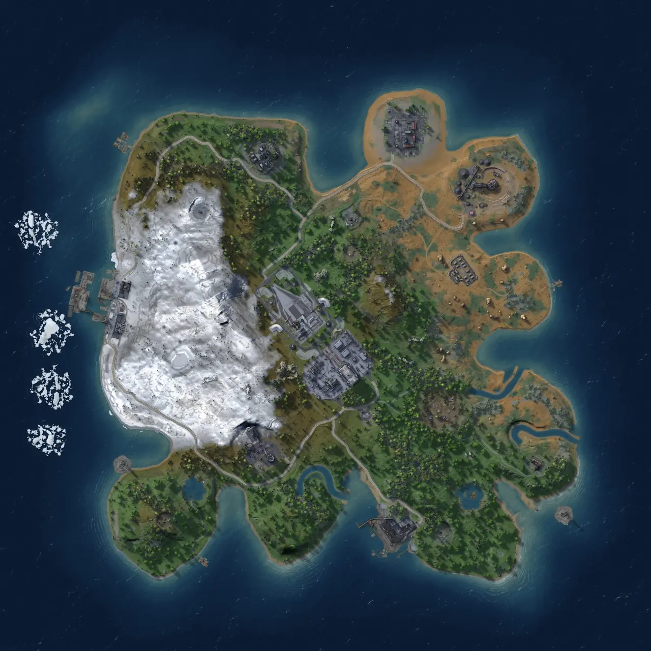 Rust Map: Custom Map