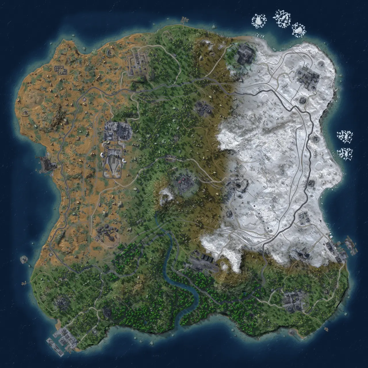 Rust Map: Custom Map