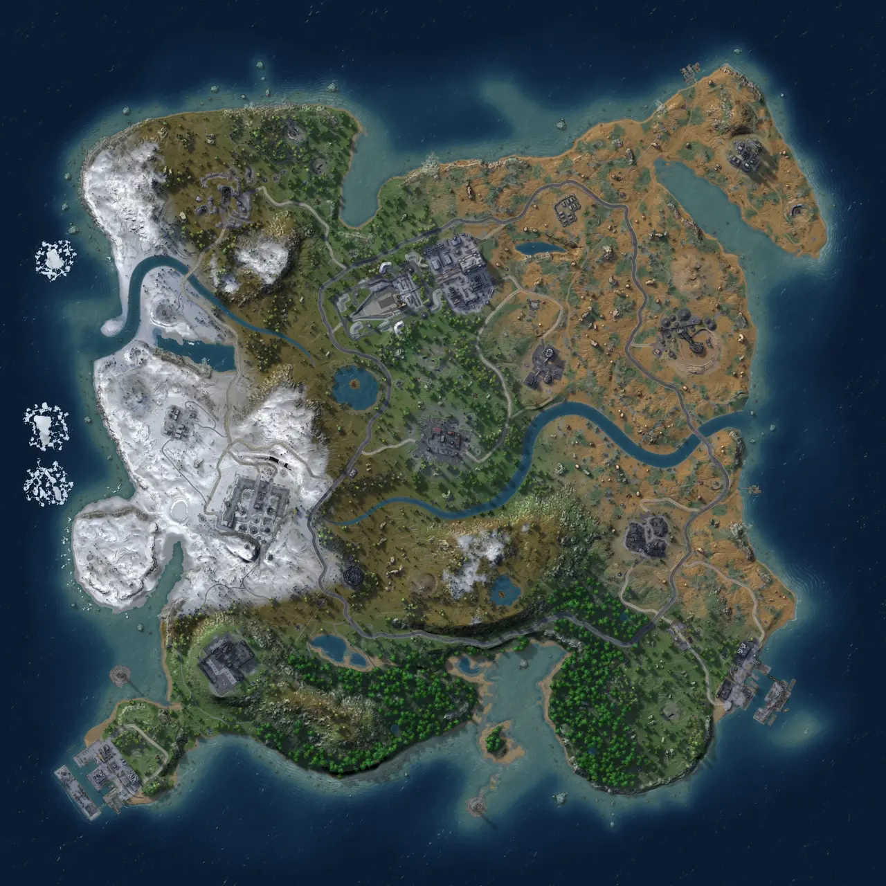 Rust Map: Custom Map