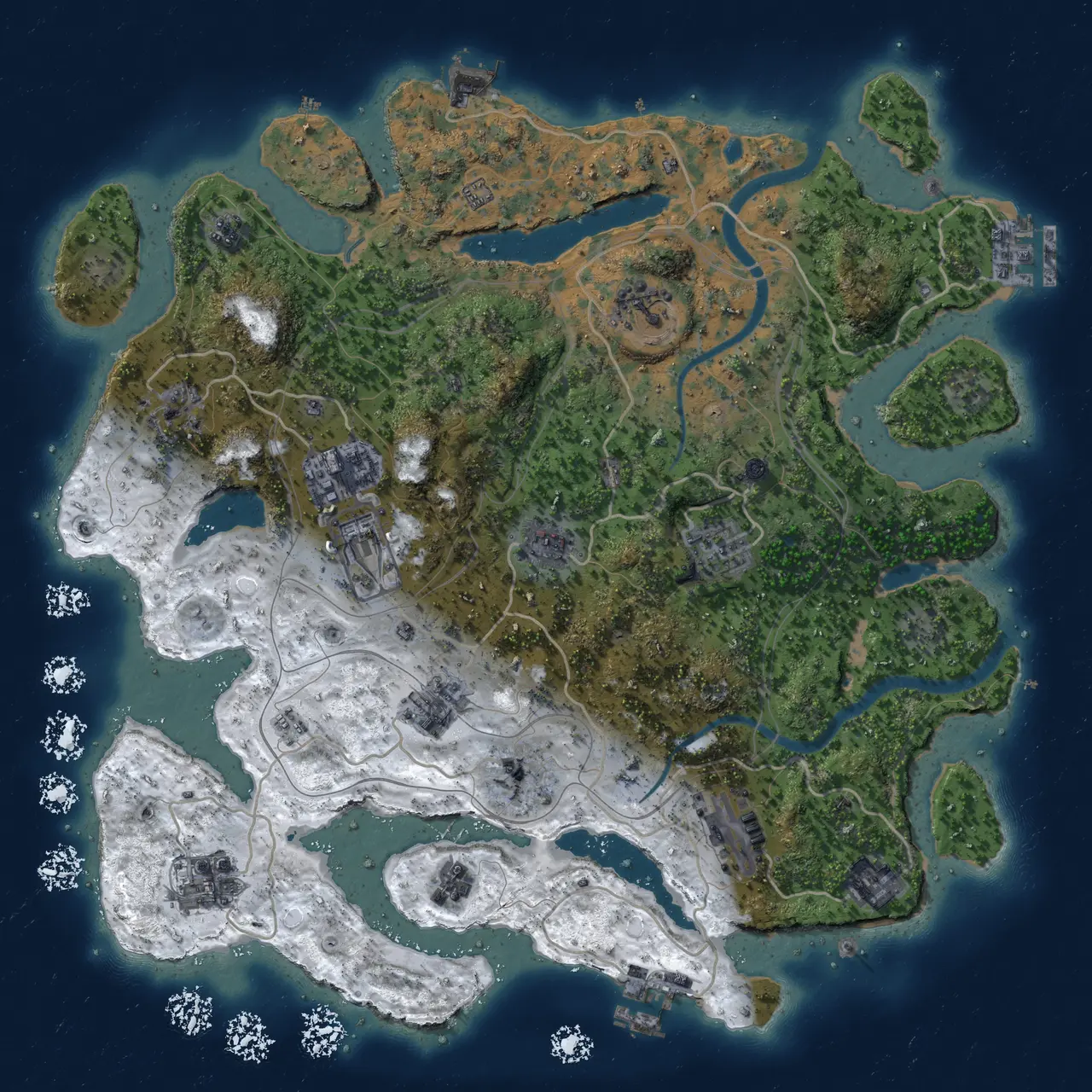 Rust Map: Custom Map