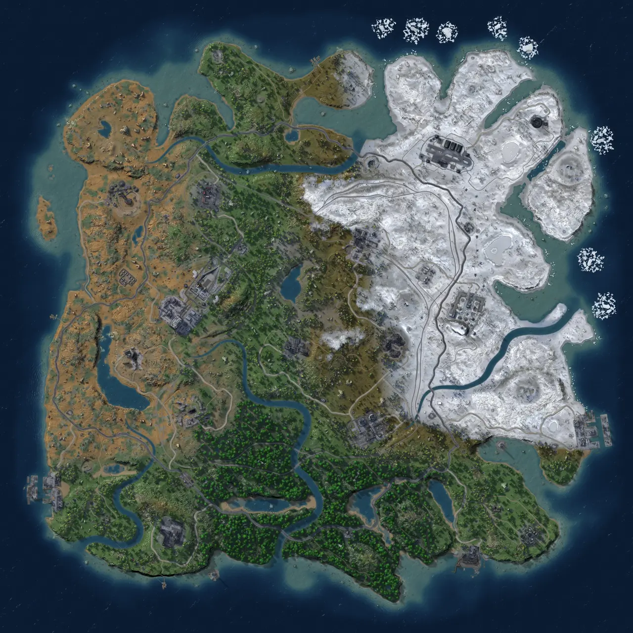 Rust Map: Custom Map