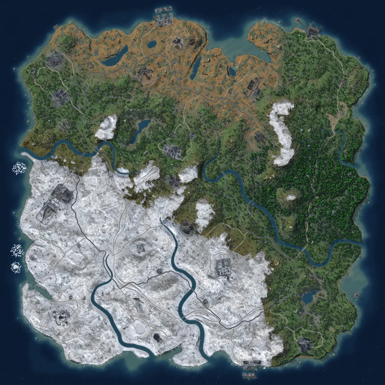 Rust Map: Custom Map