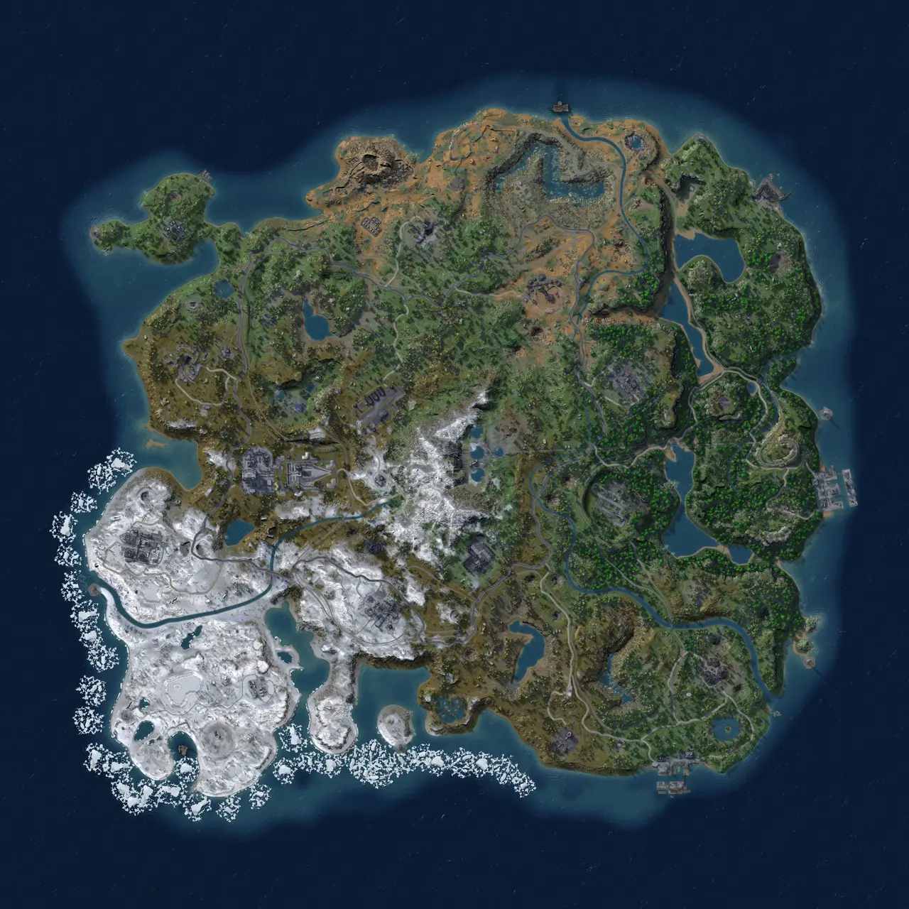 Rust Map: Custom Map