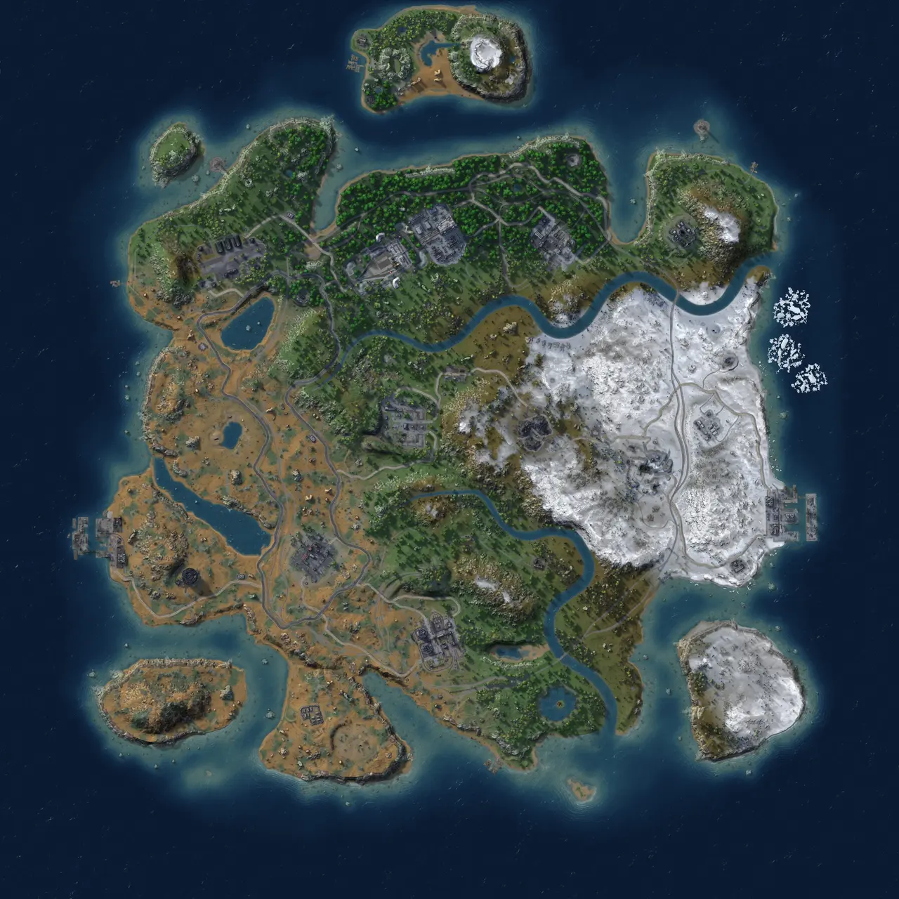 Rust Map: Custom Map