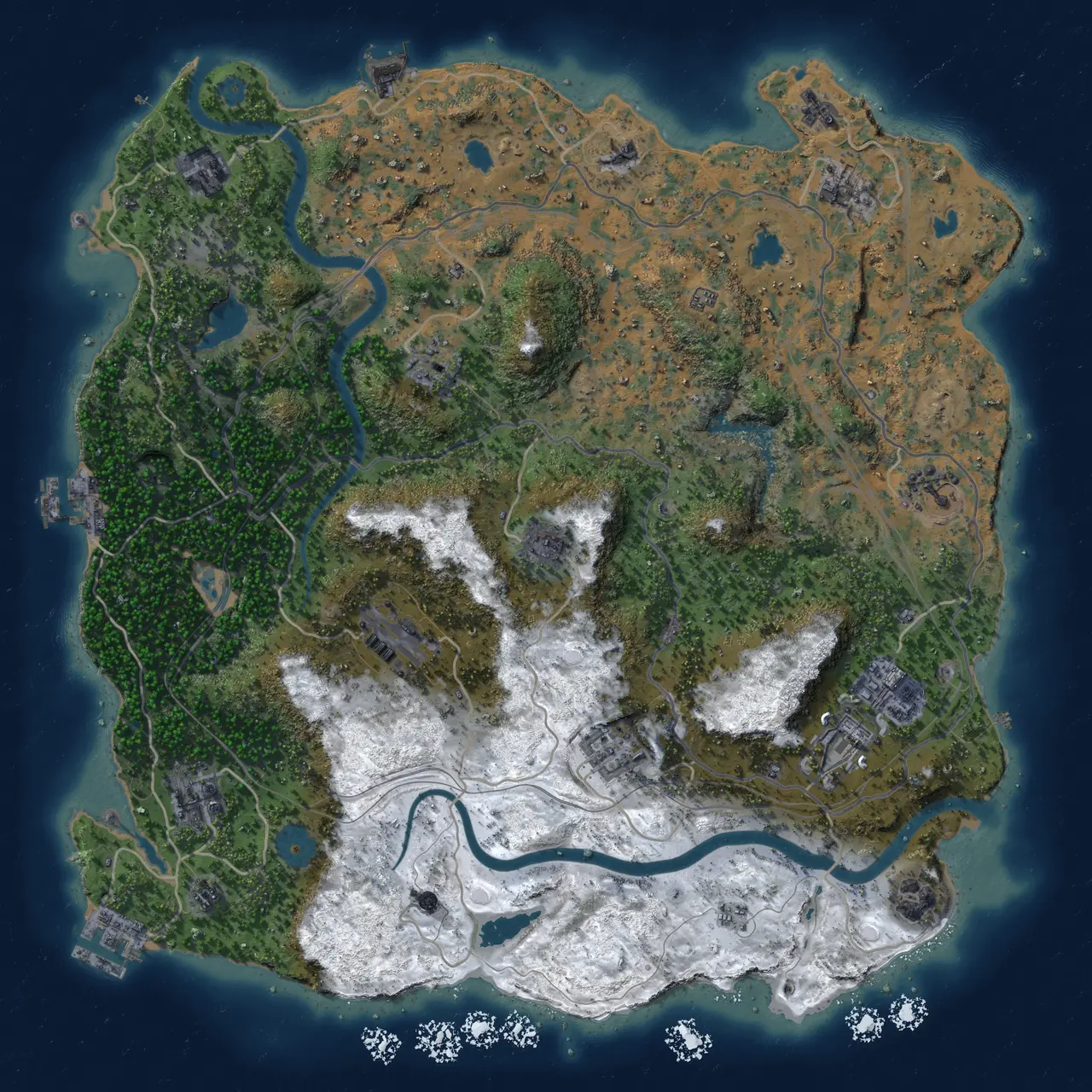 Rust Map: Custom Map