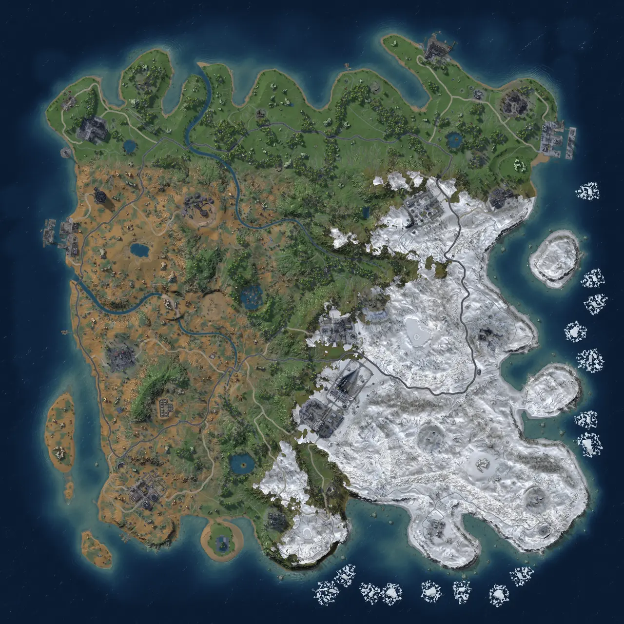 Rust Map: Custom Map