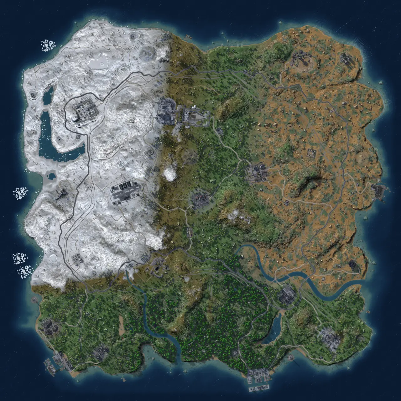 Rust Map: Custom Map