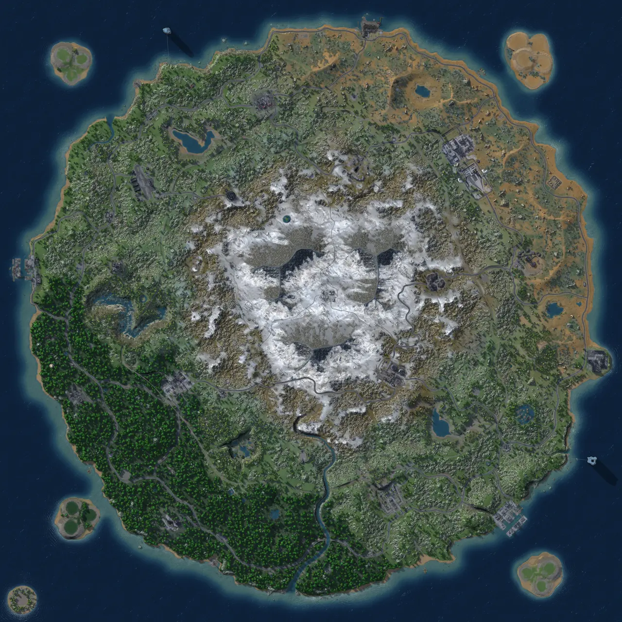 Rust Map: Custom Map