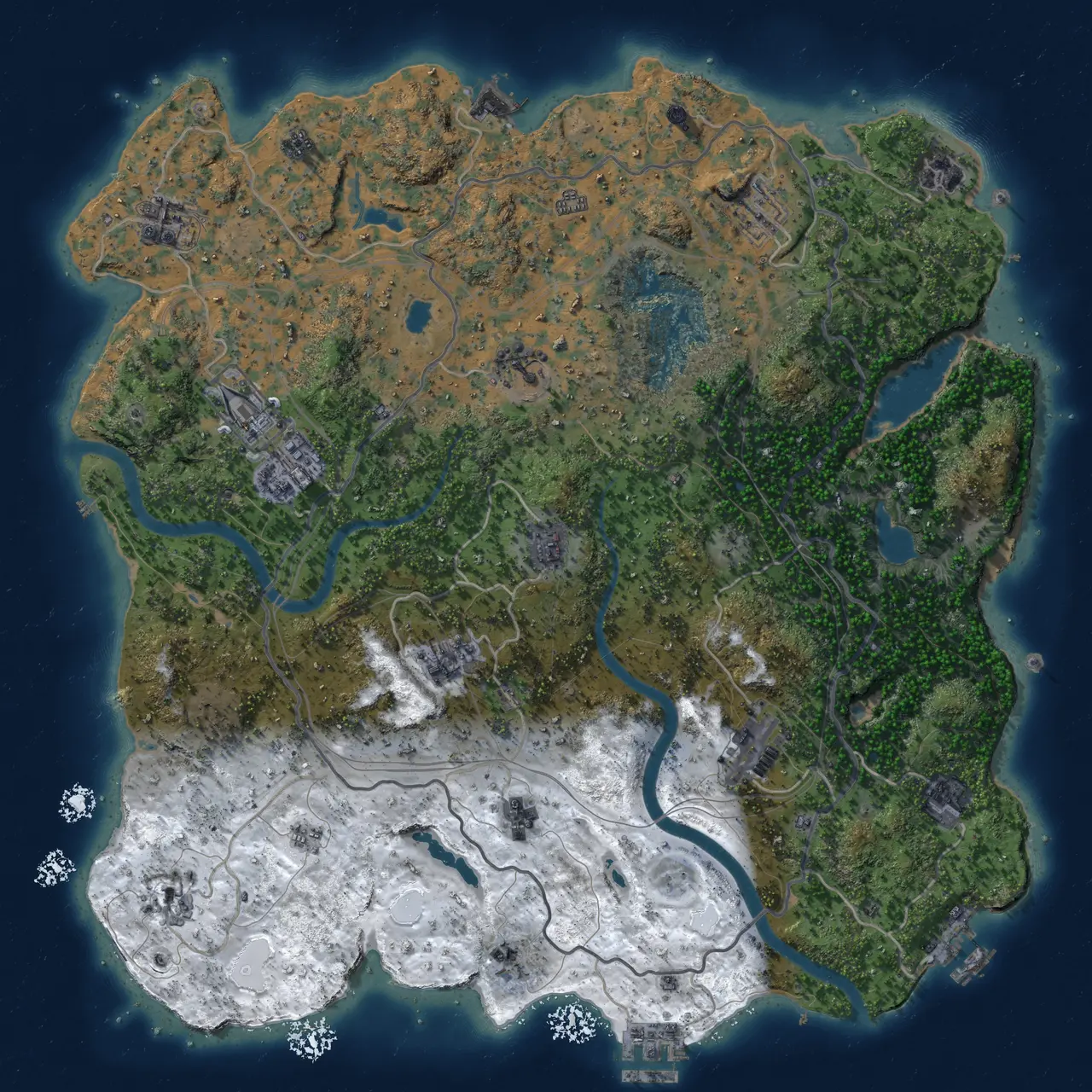 Rust Map: Custom Map