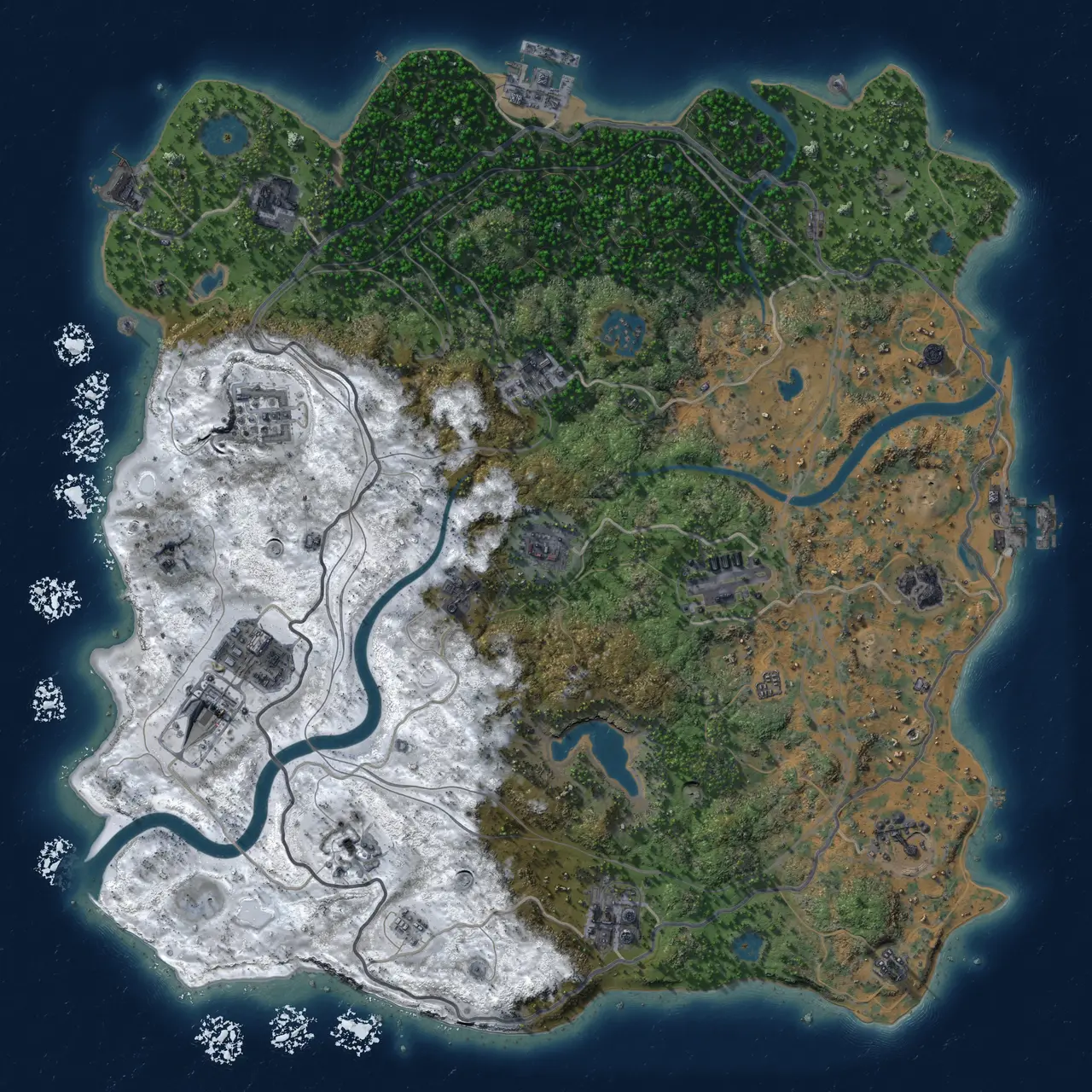 Rust Map: Custom Map