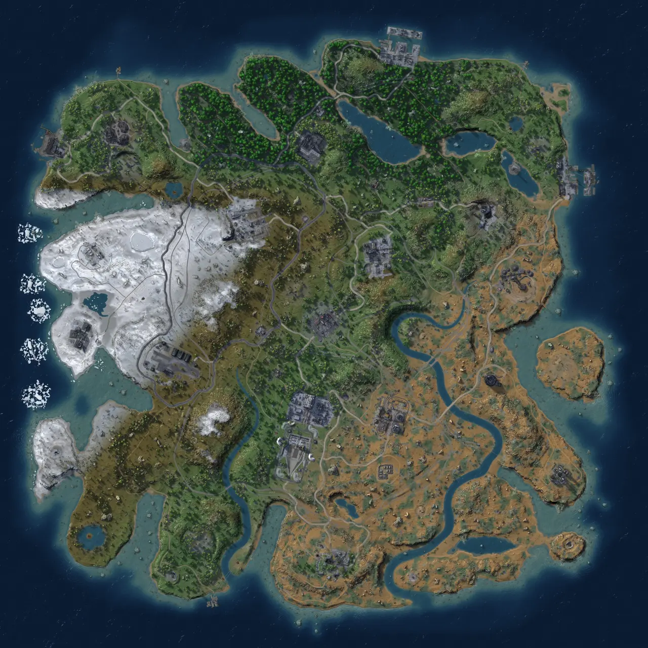 Rust Map: Custom Map