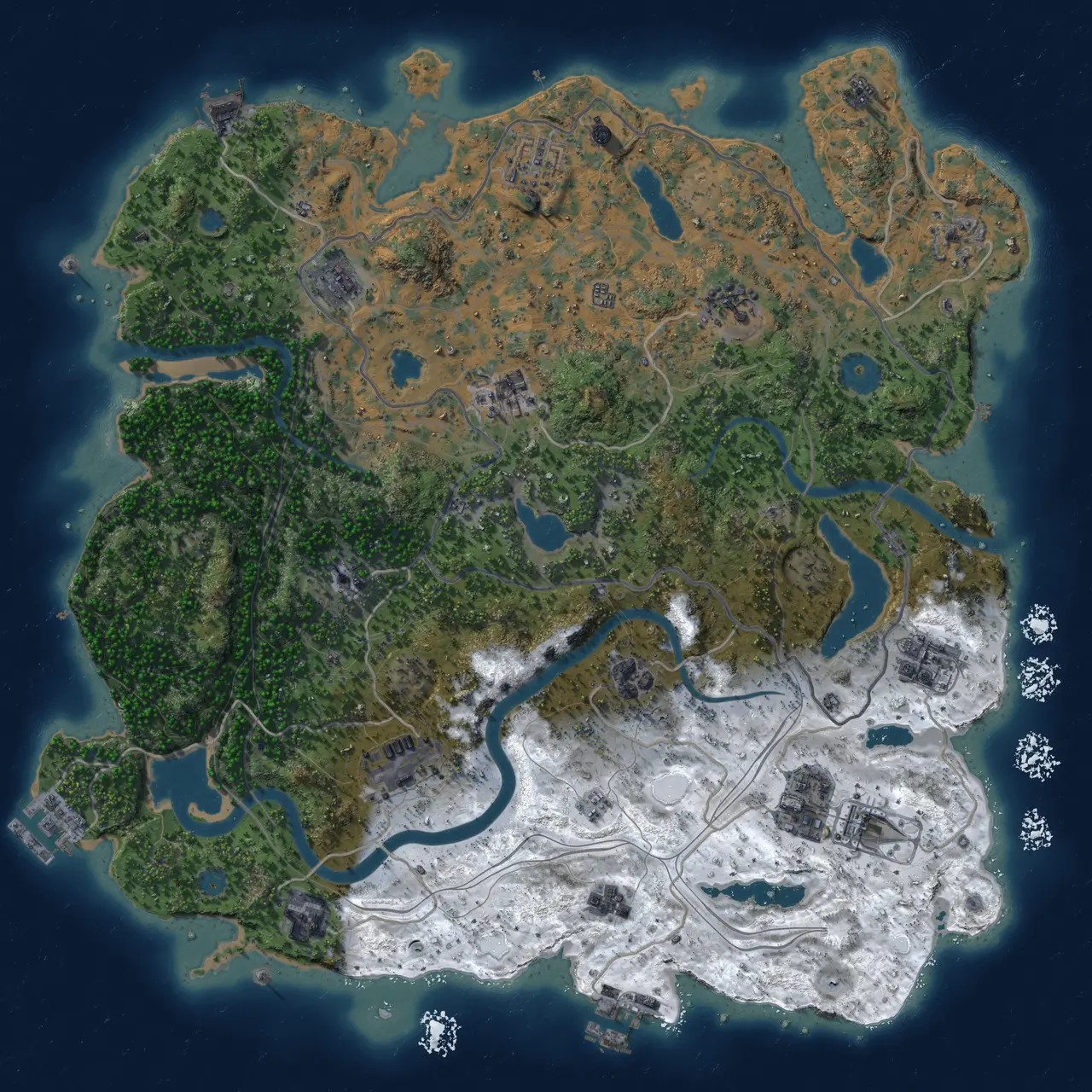 Rust Map: Custom Map