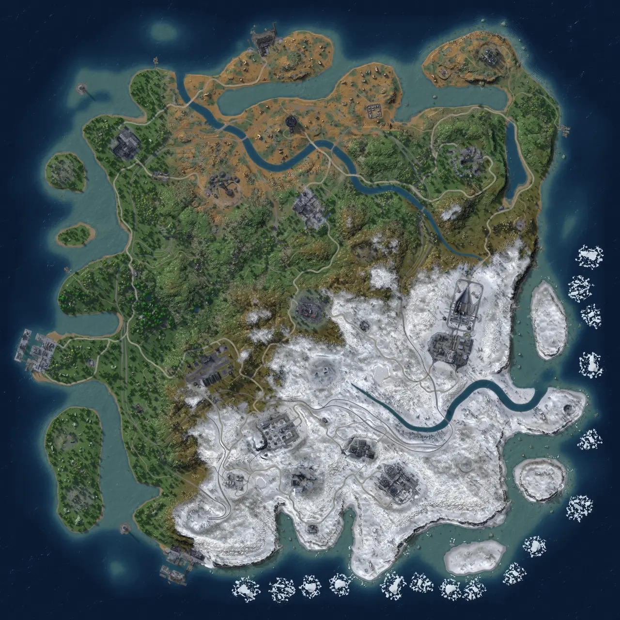 Rust Map: Custom Map