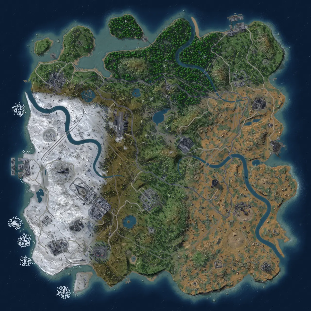 Rust Map: Custom Map