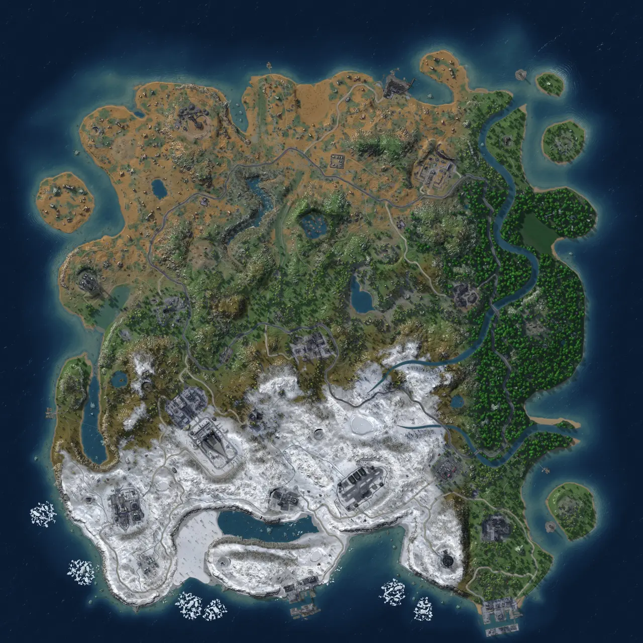Rust Map: Custom Map