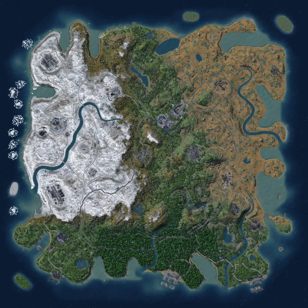 Rust Map: Custom Map