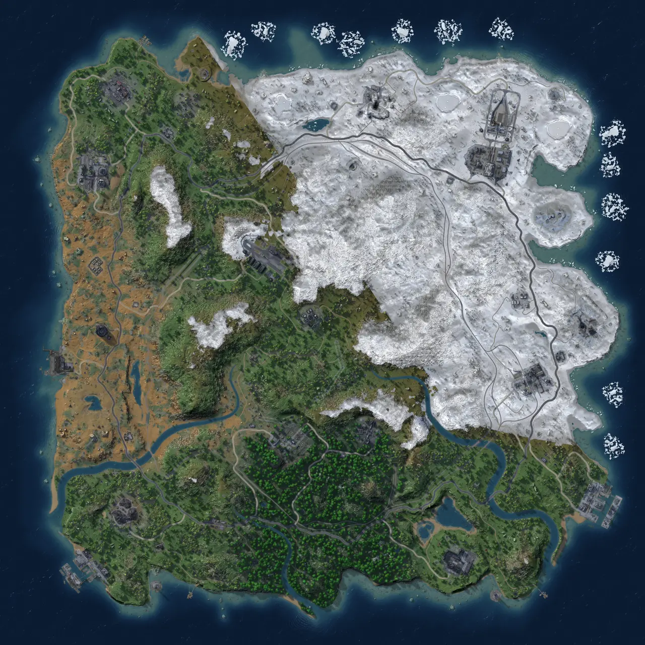 Rust Map: Custom Map