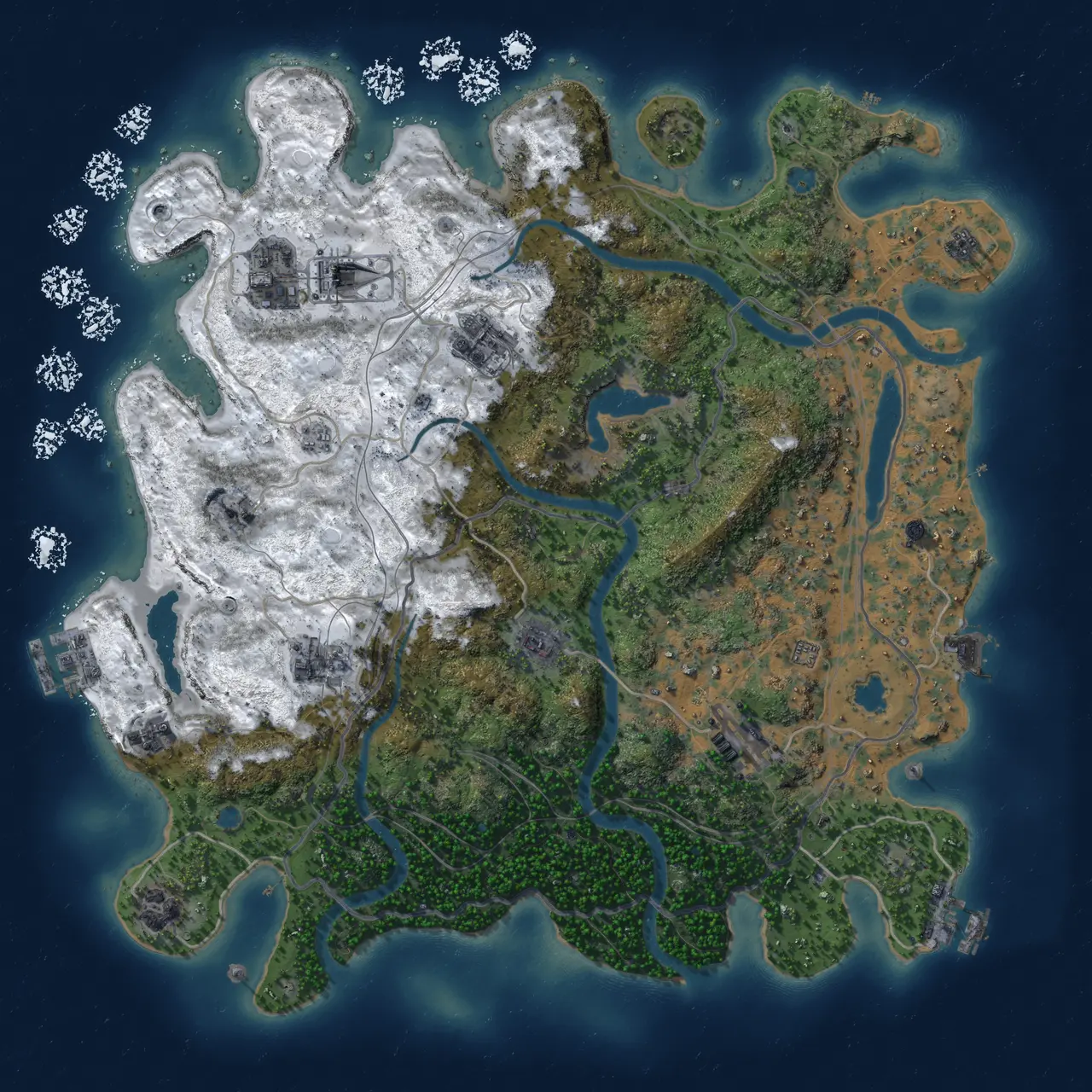 Rust Map: Custom Map